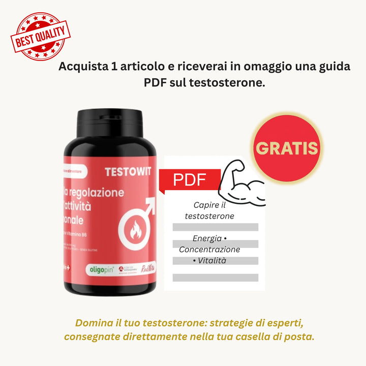 TESTOWIT - Hormonregelung 120 cps - 1+1 - ORBIS Lifestyle
