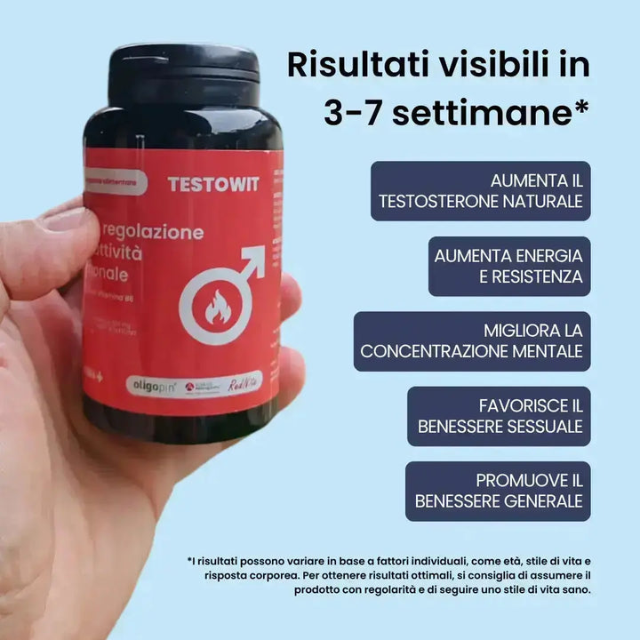 TESTOWIT - Hormonregulierung 120 cps NEU! PROMO ORBIS Lebensstil