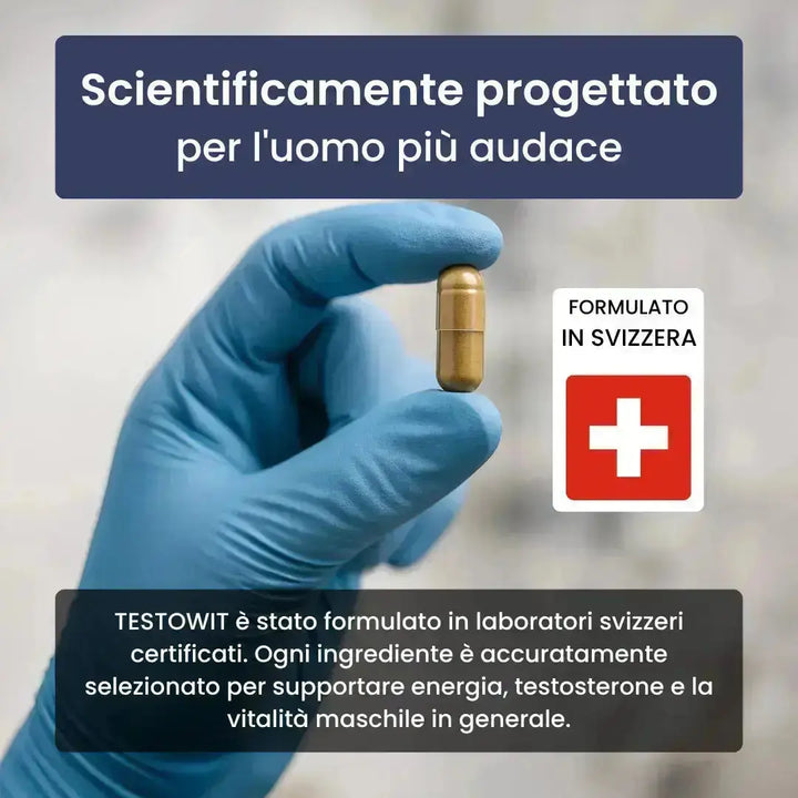 TESTOWIT - Hormonregulierung 120 cps NEU! PROMO ORBIS Lebensstil