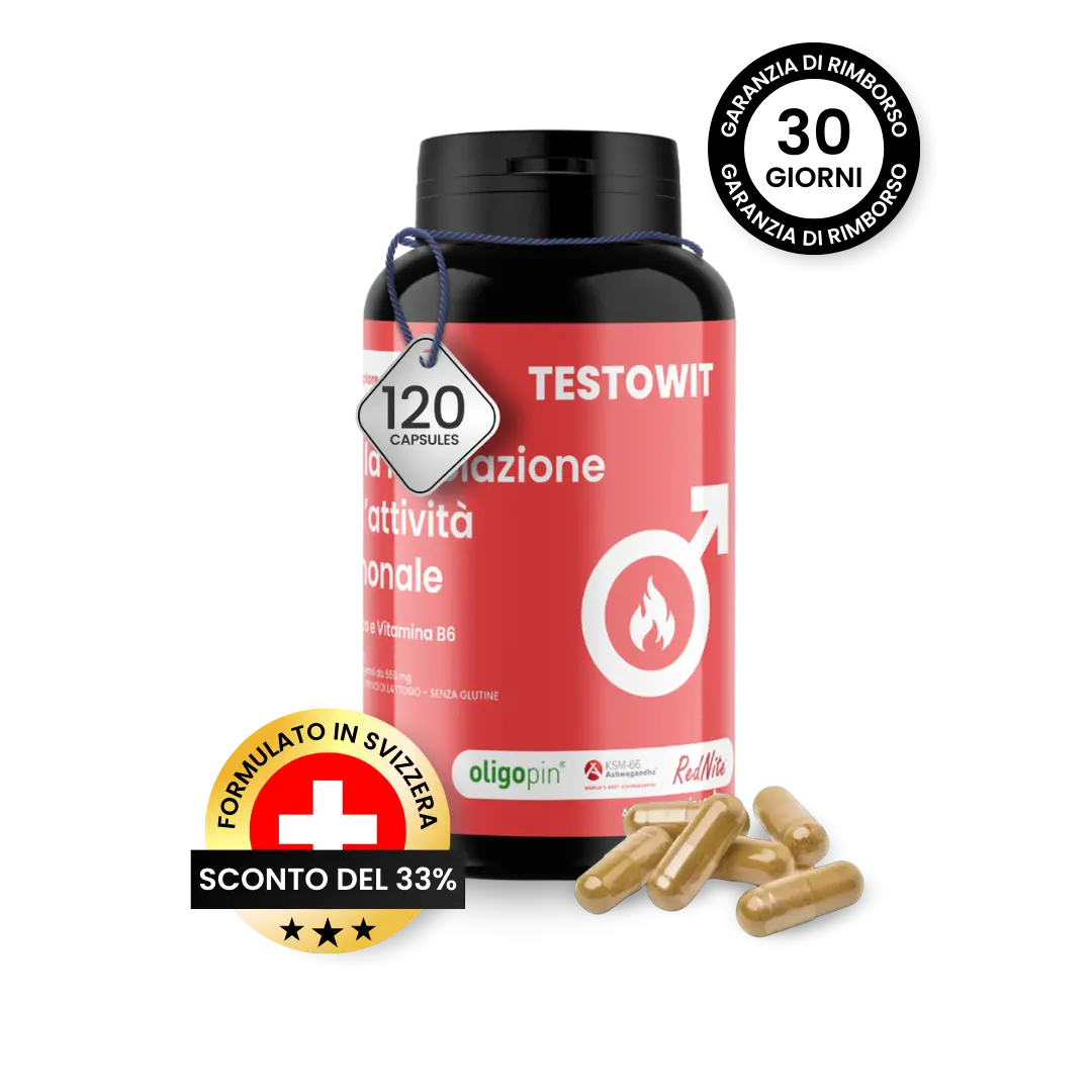 TESTOWIT - Hormonregulierung 120 cps NEW PROMO! ORBIS Lebensstil