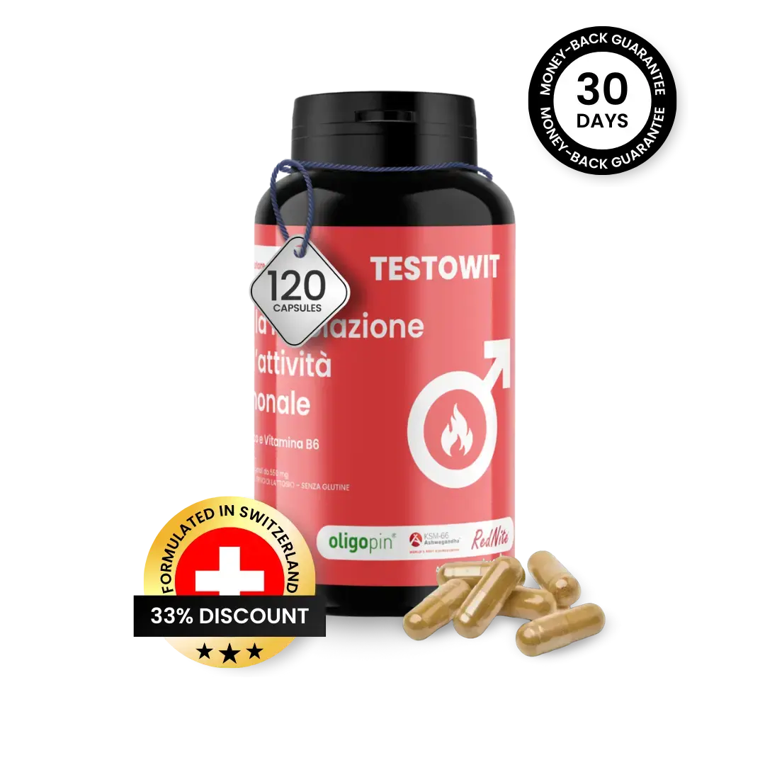 TESTOWIT - Hormonregulierung 120 cps NEW PROMO! ORBIS Lebensstil
