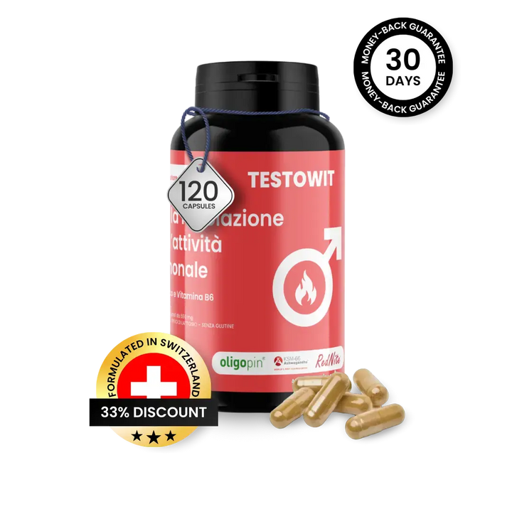 TESTOWIT - Hormonregulierung 120 cps NEW PROMO! ORBIS Lebensstil