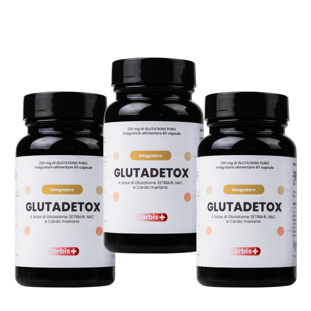 TEST - GLUTADETOX - Glutathion Setria® Pur mit NAC (60 Kapseln) - Neu - ORBIS Lifestyle