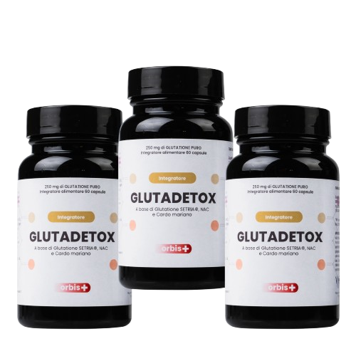GLUTADETOX - Glutathion Setria® Pur mit NAC (60 Kapseln) - ORBIS Lifestyle