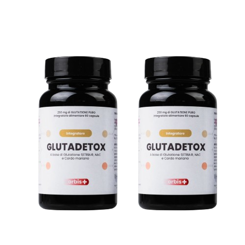 GLUTADETOX - Glutathion Setria® Pur mit NAC (60 Kapseln) - ORBIS Lifestyle