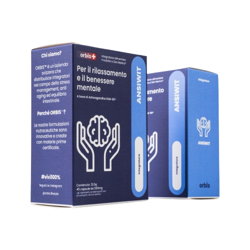 ANSIWIT - Ashwagandha KSM66®, Magnolie, Jujube (45 Kapseln) - ORBIS Lifestyle