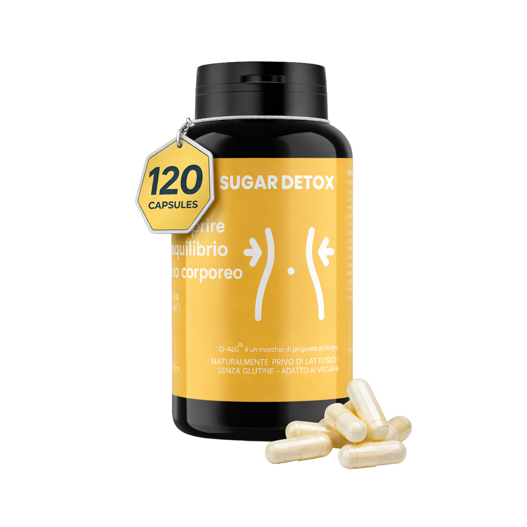 SUGAR DETOX - Integratore per l'Equilibrio del Peso Corporeo (120 cps)