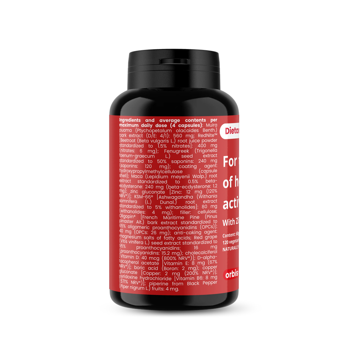 TESTOWIT - Hormonregulierung - 120 cps - ORBIS Lifestyle