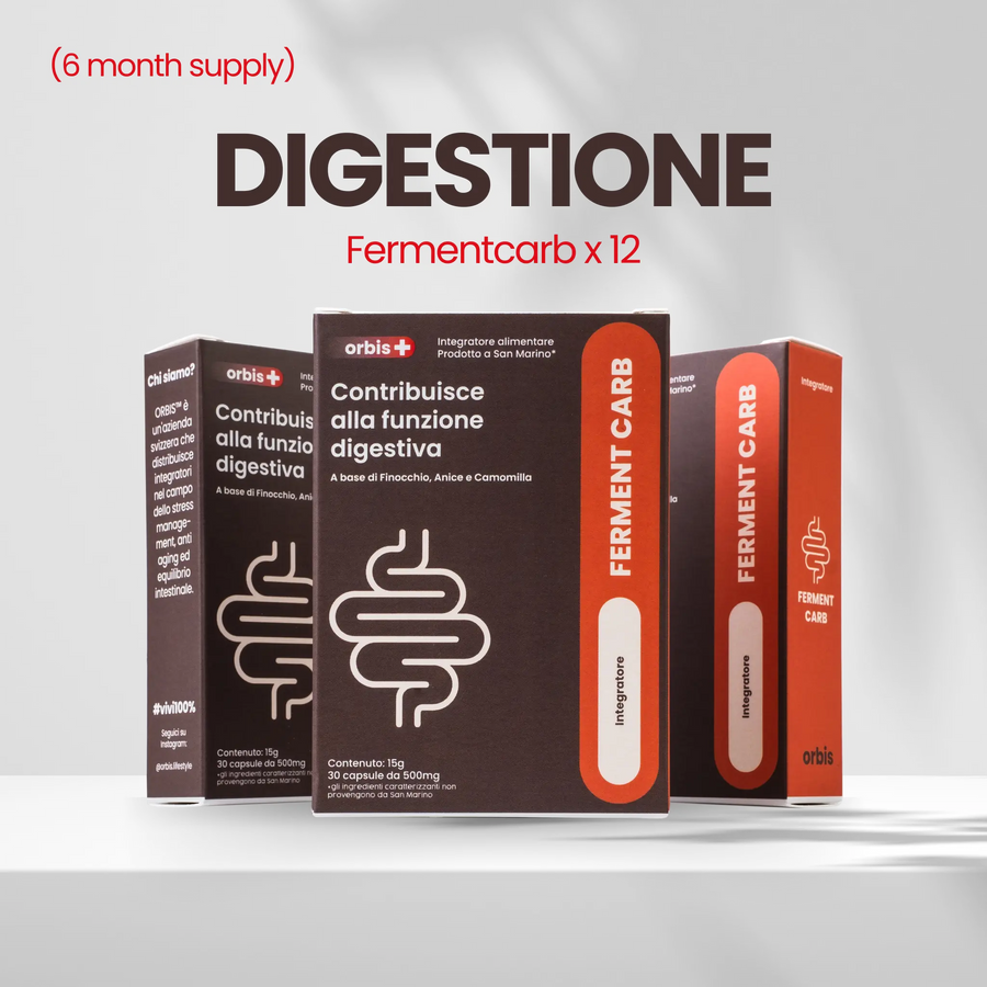 🍽️ DIGESTION (6-Monats-Vorrat): 12x FERMENTCARB - ORBIS Lifestyle
