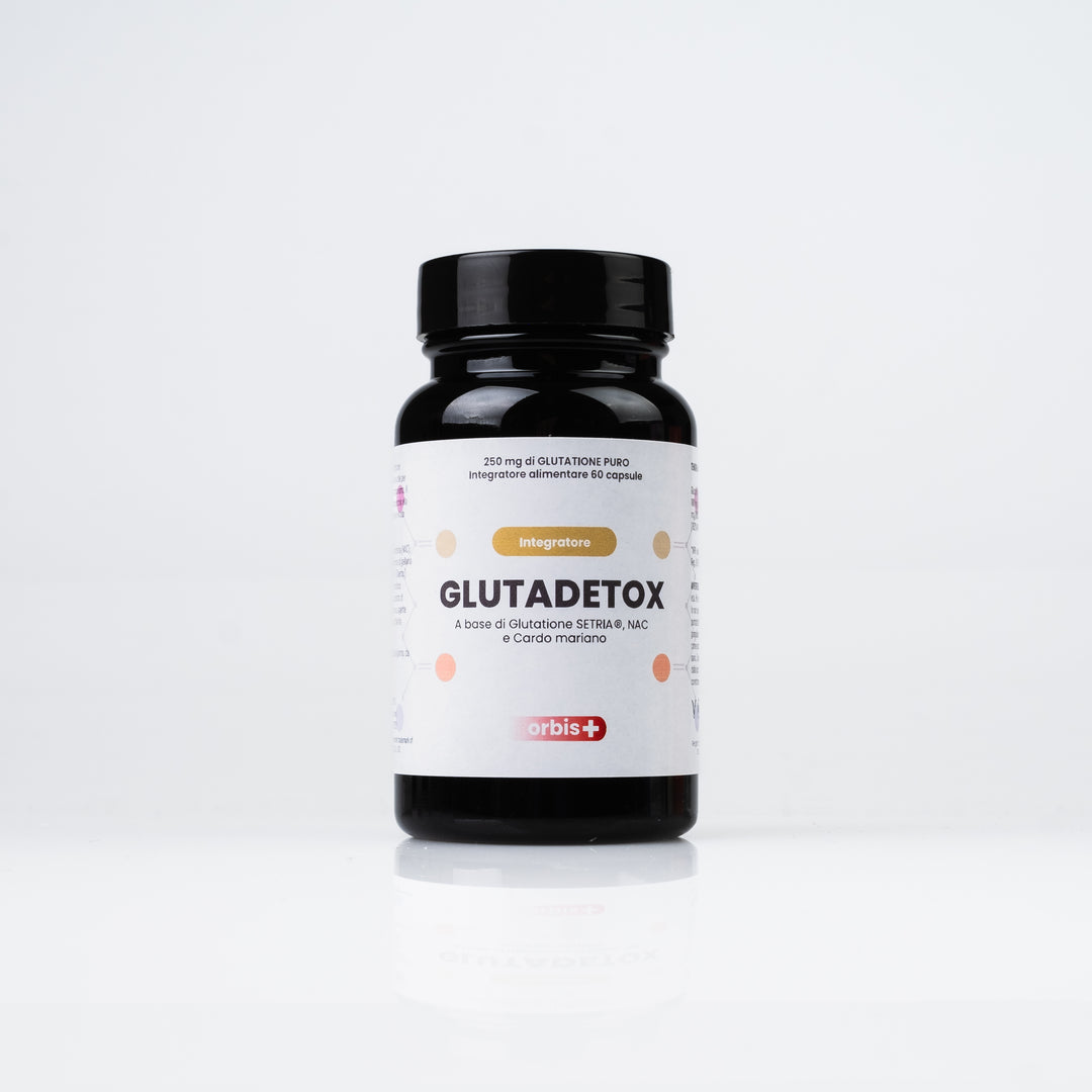GLUTADETOX - Glutathion Setria® Pur mit NAC (60 Kapseln) - ORBIS Lifestyle
