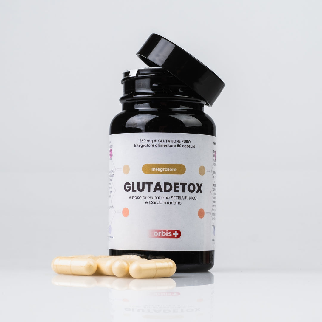 GLUTADETOX - Glutathion Setria® Pur mit NAC (60 Kapseln) - ORBIS Lifestyle