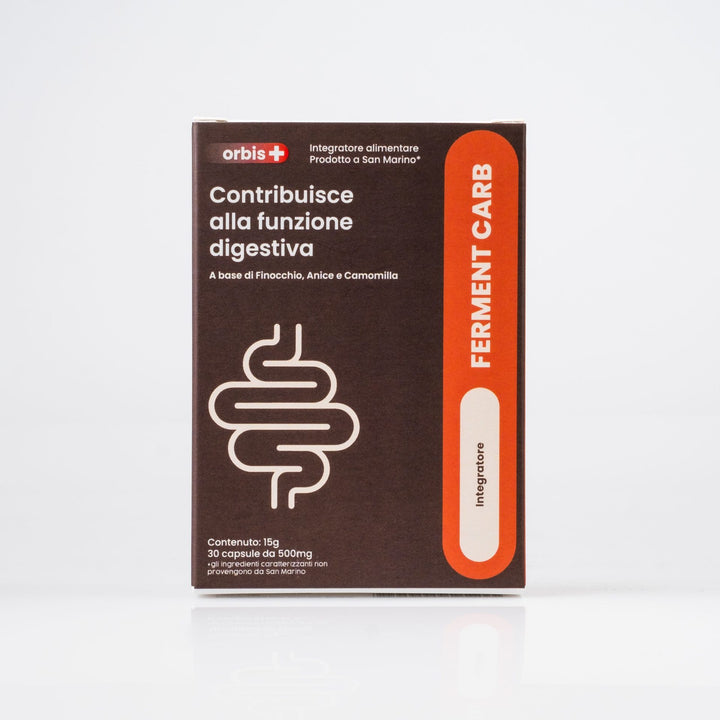 FERMENTCARB - Verdauungsenzyme und Probiotika (30 Kapseln) - ORBIS Lifestyle