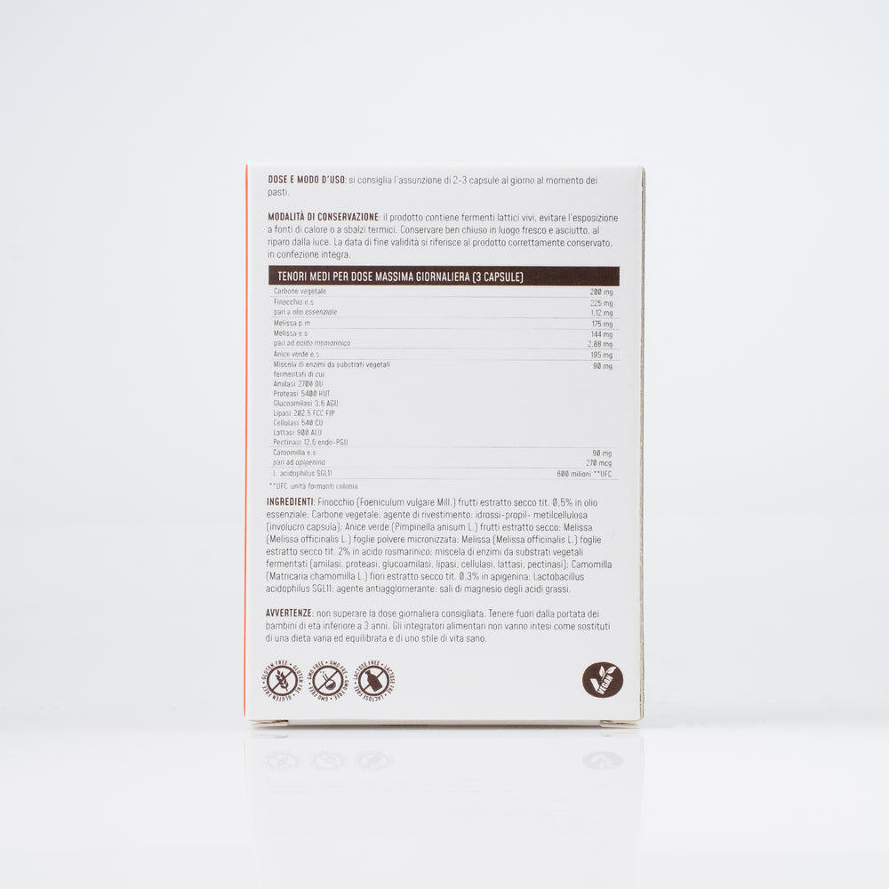 FERMENTCARB - Verdauungsenzyme und Probiotika (30 Kapseln) - ORBIS Lifestyle