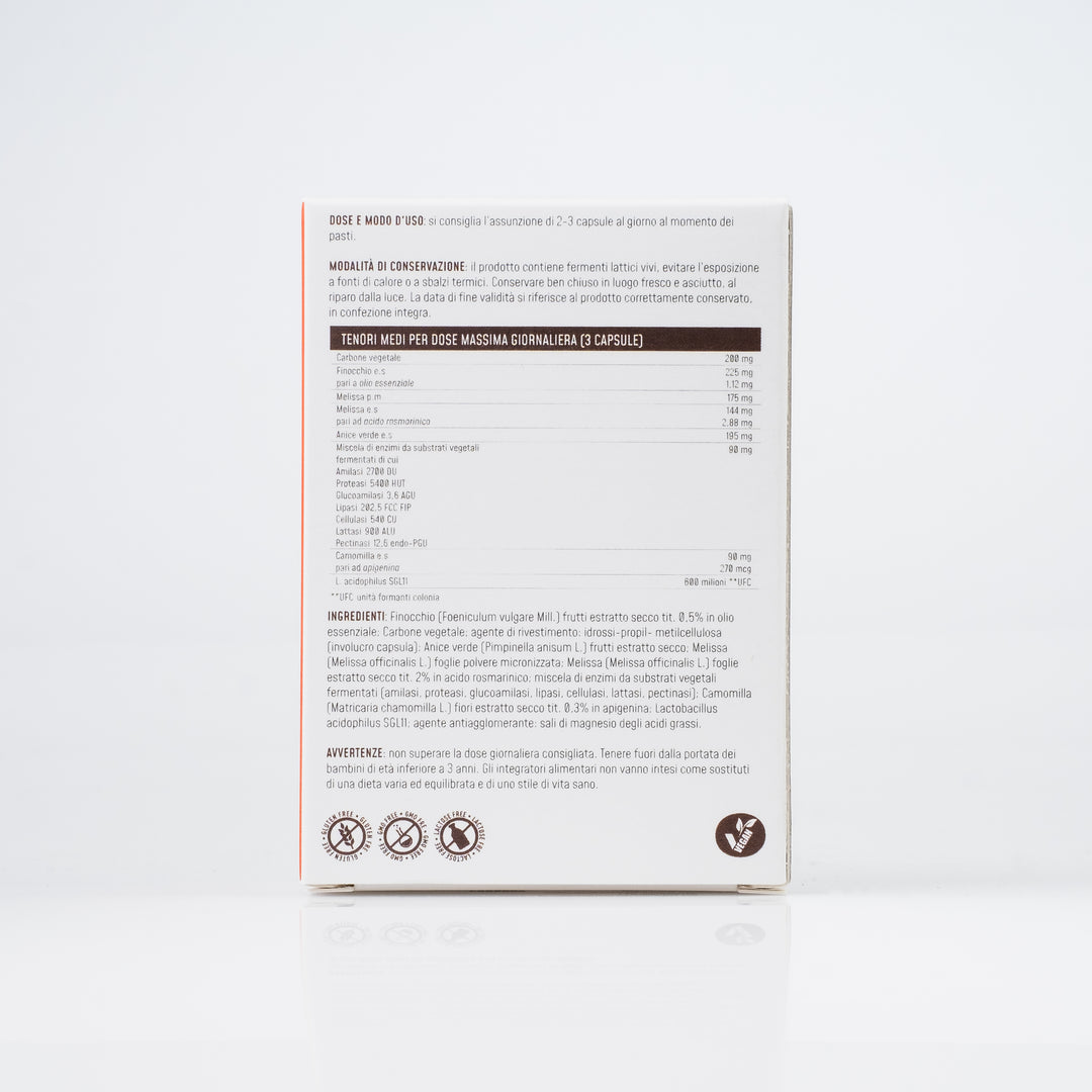 FERMENTCARB - Verdauungsenzyme und Probiotika (30 Kapseln) - ORBIS Lifestyle