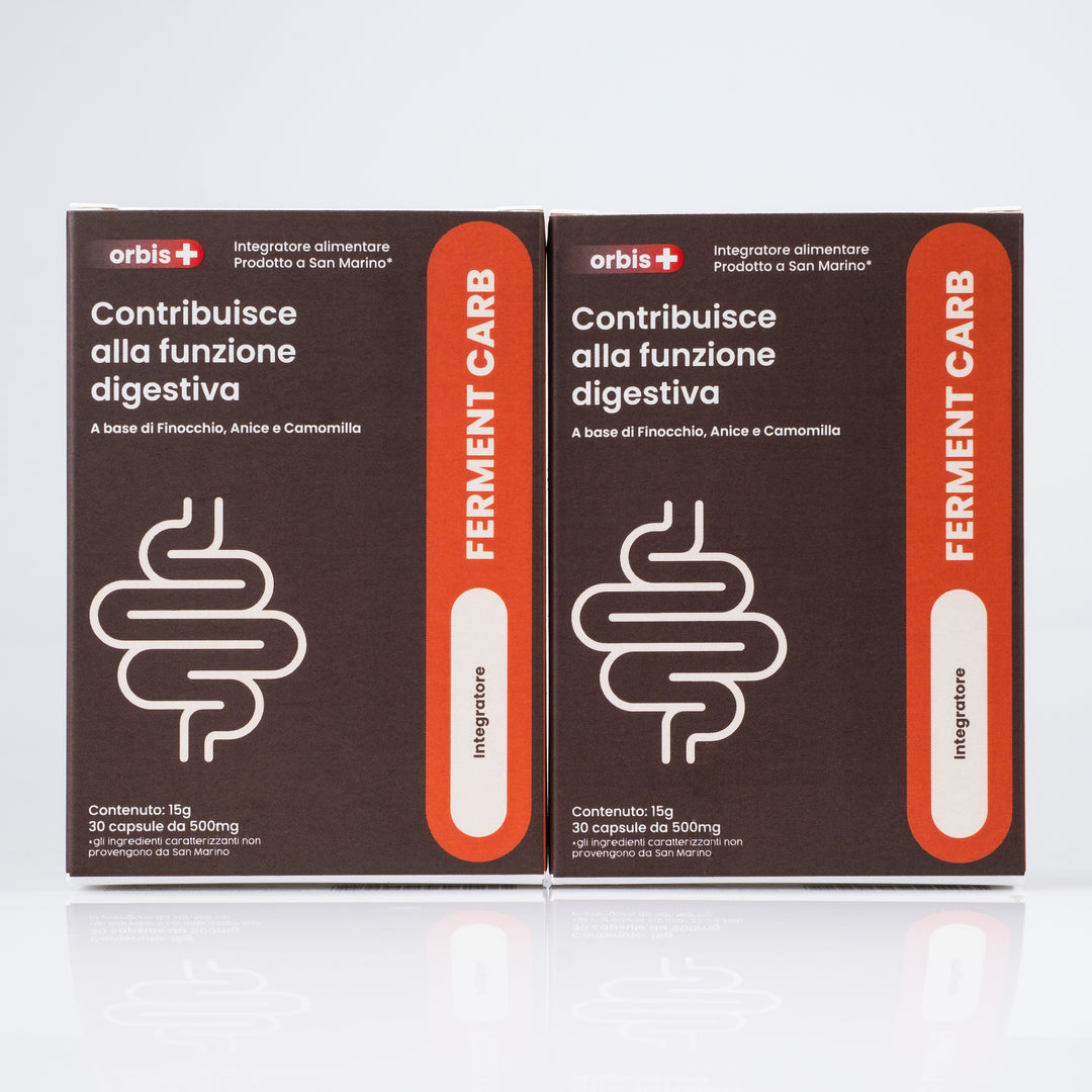 FERMENTCARB - Verdauungsenzyme und Probiotika (30 Kapseln) - ORBIS Lifestyle