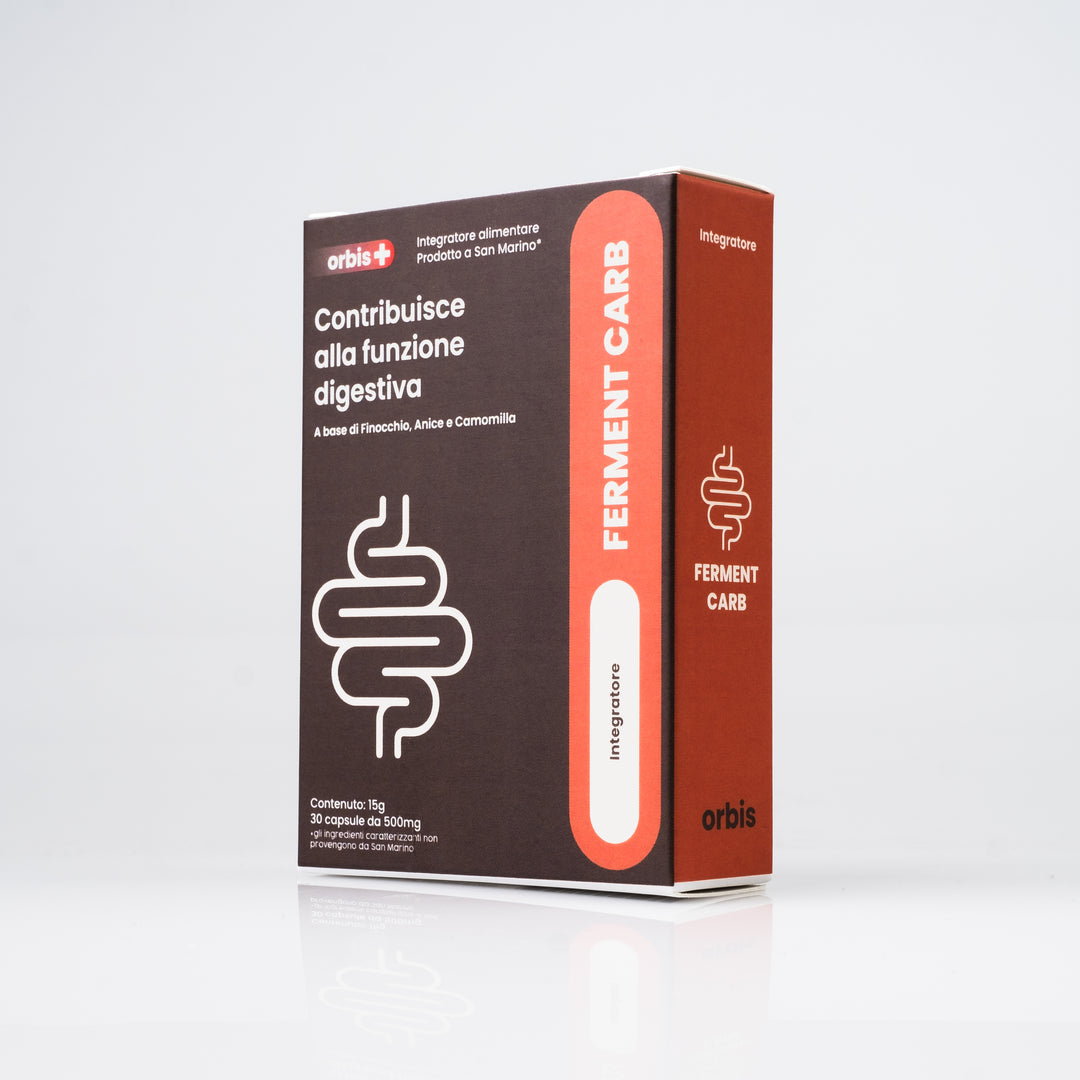 FERMENTCARB - Verdauungsenzyme und Probiotika (30 Kapseln) - ORBIS Lifestyle