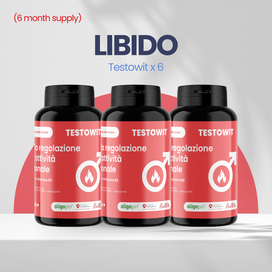 🔥 LIBIDO (6-Monats-Begleitung): TESTOWIT x 6 - ORBIS Lifestyle