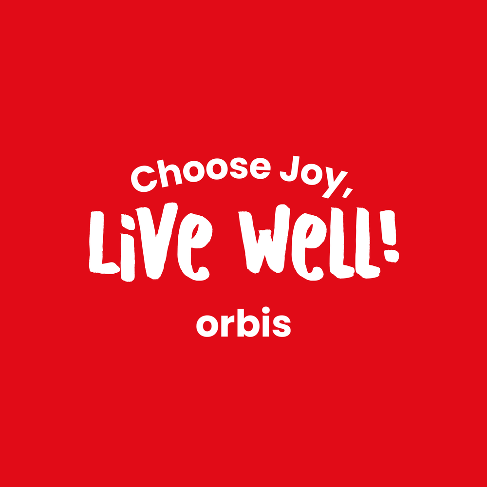 T-Shirt orbis+ "Wähle Freude, lebe gut!" 👕✨ - ORBIS Lifestyle