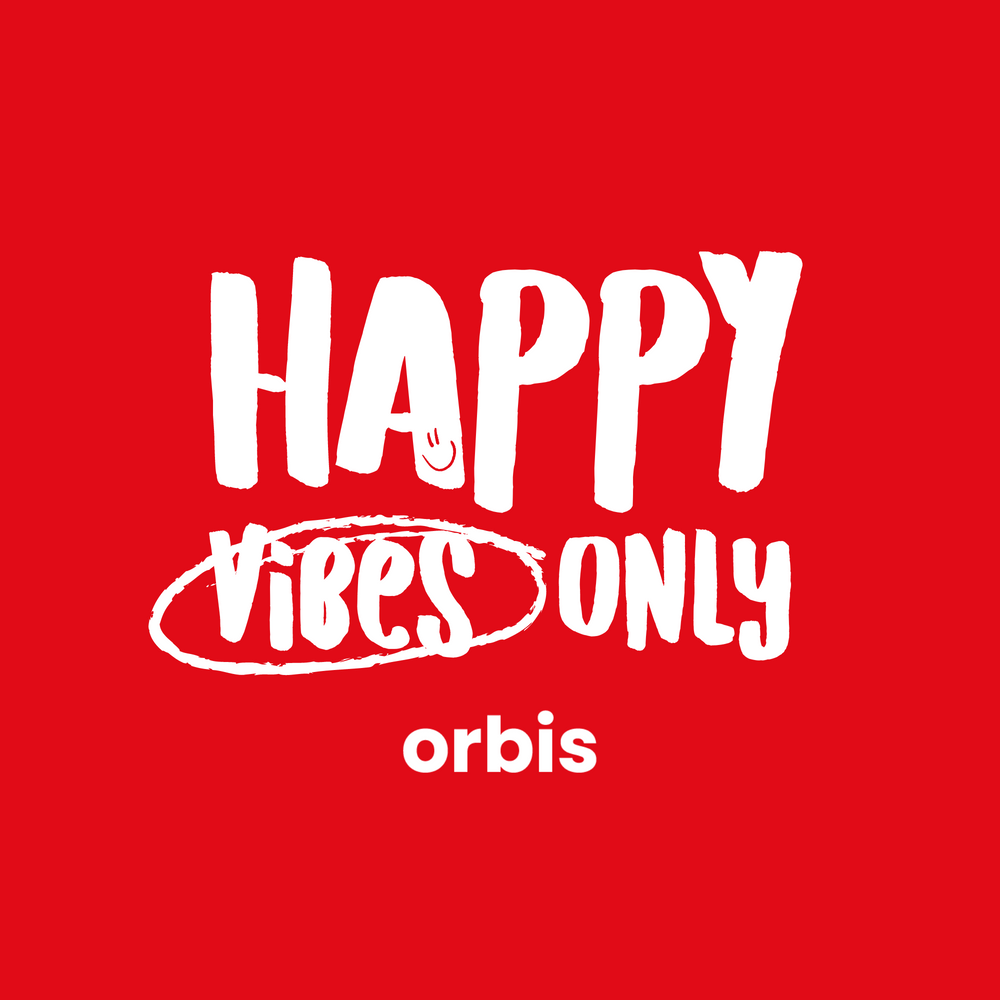 Orbis 'Happy Vibes Only' Hoodie 🎧😊 - ORBIS Lifestyle