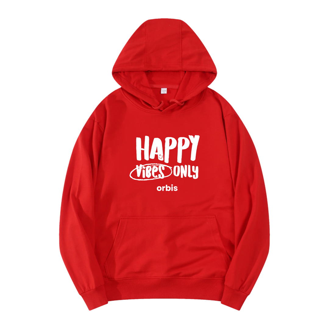 Orbis 'Happy Vibes Only' Hoodie 🎧😊 - ORBIS Lifestyle