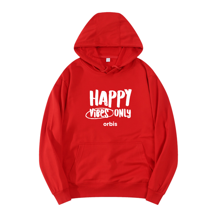 Orbis 'Happy Vibes Only' Hoodie 🎧😊 - ORBIS Lifestyle