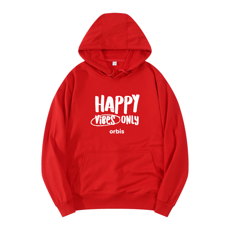Orbis 'Happy Vibes Only' Hoodie 🎧😊 - ORBIS Lifestyle